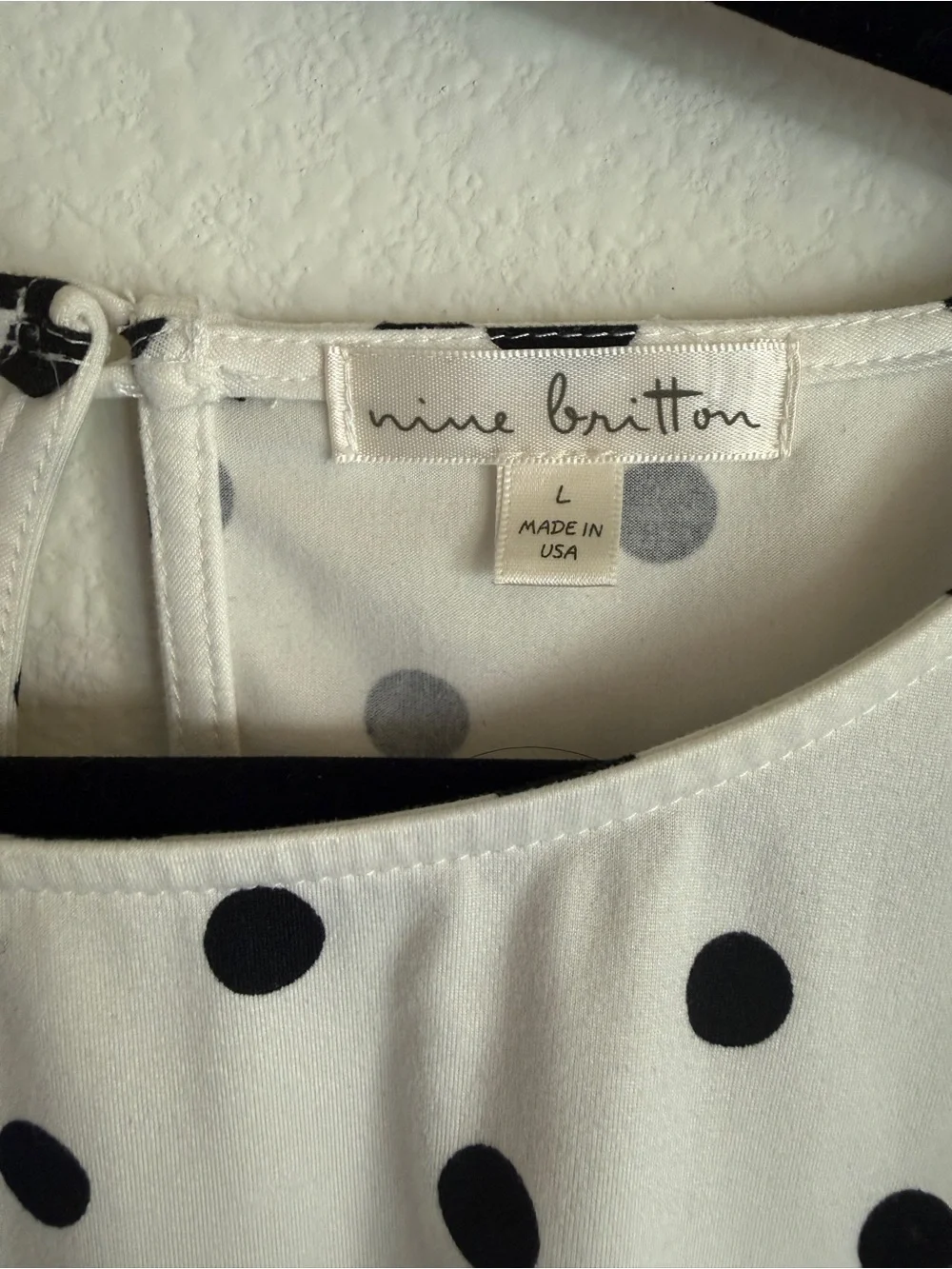 nine britton white short